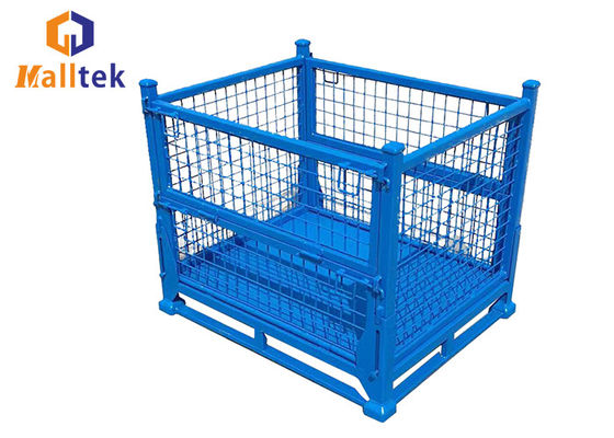 Transport Storage Steel Wire Stacking Mesh Pallet Cages