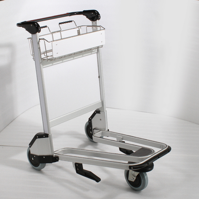 Free Logo Design  Stainless Steel Airport Luggage Trolley Airport Luggage  Trolley Cart