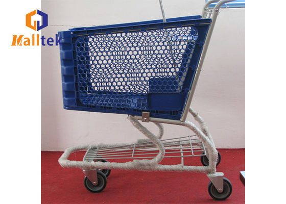 100kgs Load 4 Wheel Grocery Shopping Carts 1160*580*1030mm