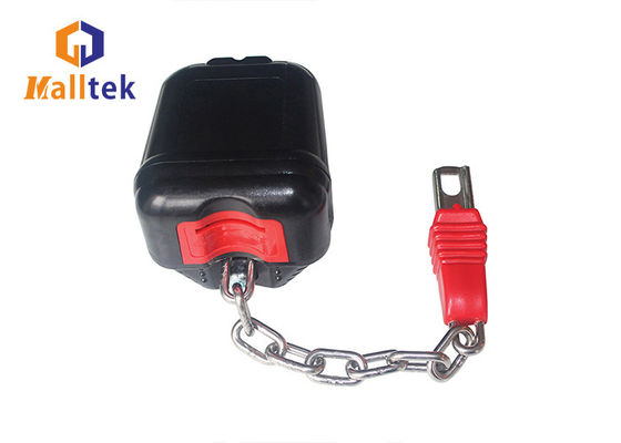 Zinc Alloy Shopping Cart Coin Lock With 260mm Chain