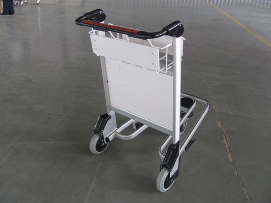 Stainless Steel Airport Luggage Trolley Airport Passenger Baggage Trolleys