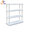 4 Layers Customized High Quality Garment Hanger Rack For Cloth Display