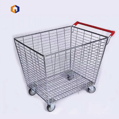 Heavy Duty Logistics Trolley Metal Rolling Container Suitable For Warehouse And Supermarket Picking And Inventory Tasks
