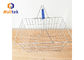 28L Metal Grid Supermarket Carry Shopping Basket 450*320*200mm