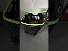 Ζεστή πώληση Ελαφρύ πλαστικό καλάθι αγορών