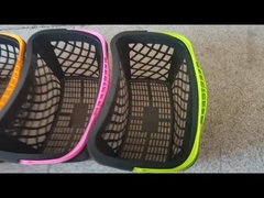 Μία λαβή Κοσμητικά λιανικής πώλησης Πλαστικό καλάθι για τα σούπερ μάρκετ MT-SSB08